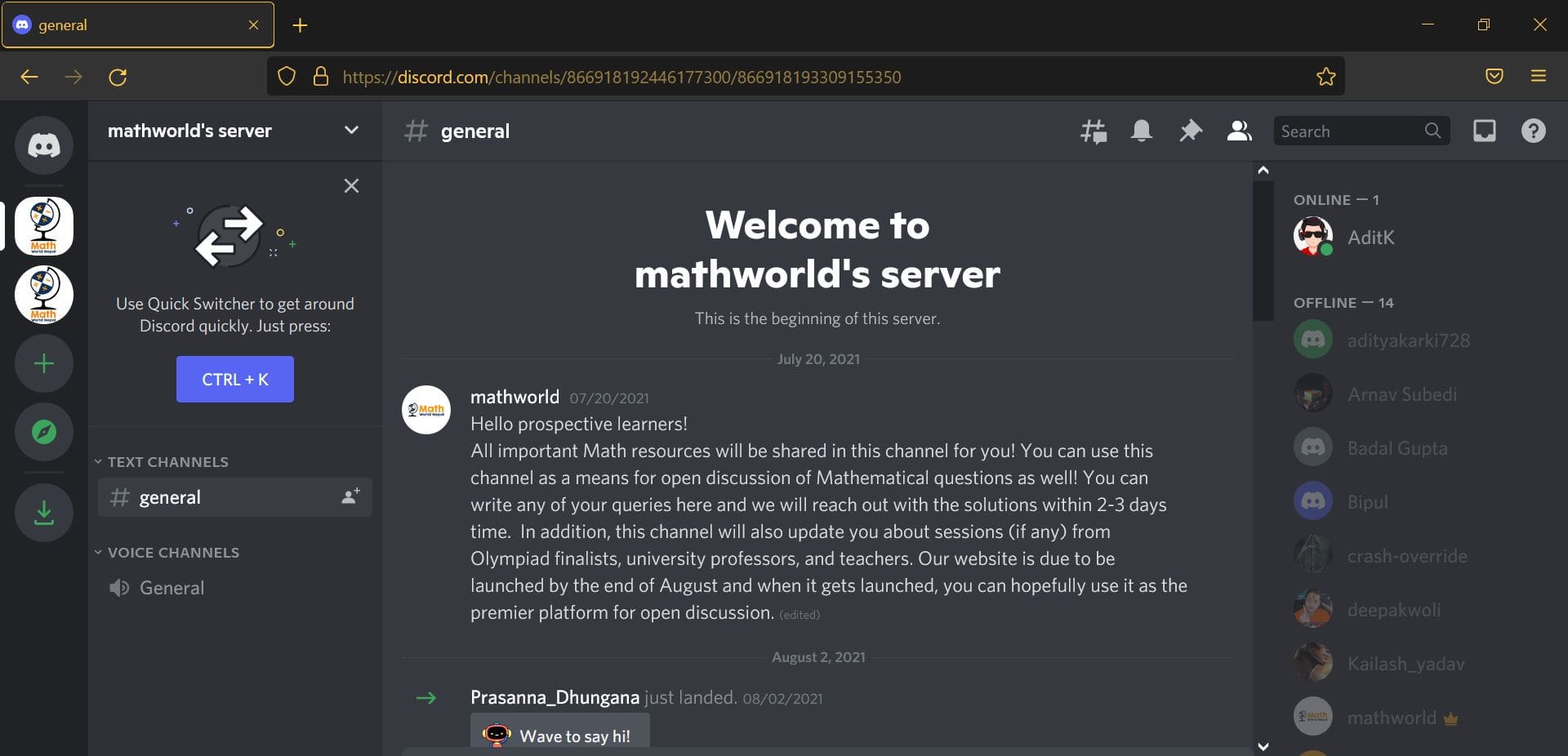 Discord Server